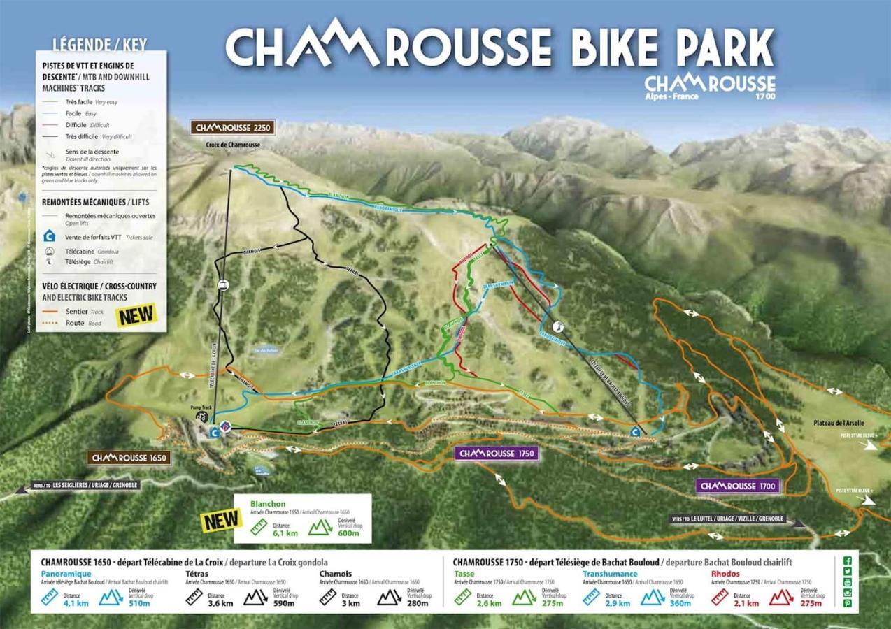 Charmant Studio Cabine Cocoon A 100 M Des Pistes Chamrousse Dış mekan fotoğraf